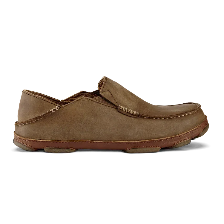 Moloā  Men's Slip On Shoes, Color: Ray/Toffee, Size: 7