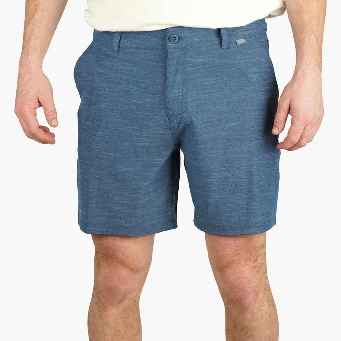 365 Hybrid Chino 7" Shorts, Color: Bering Sea, Size: 28
