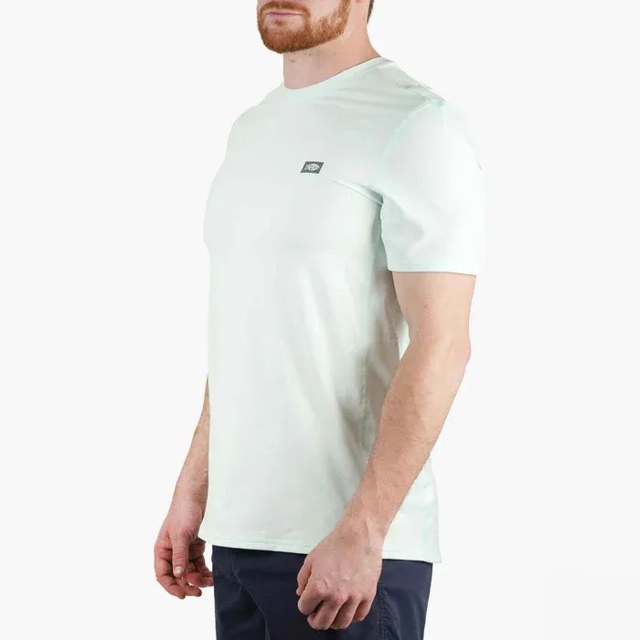 Air-O Mesh Short Sleeve Fishing Shirt, Color: White, Size: S