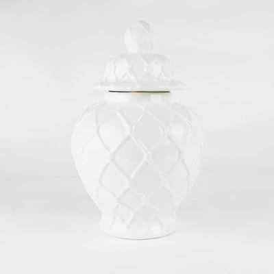 Textured Ginger Jar - Large