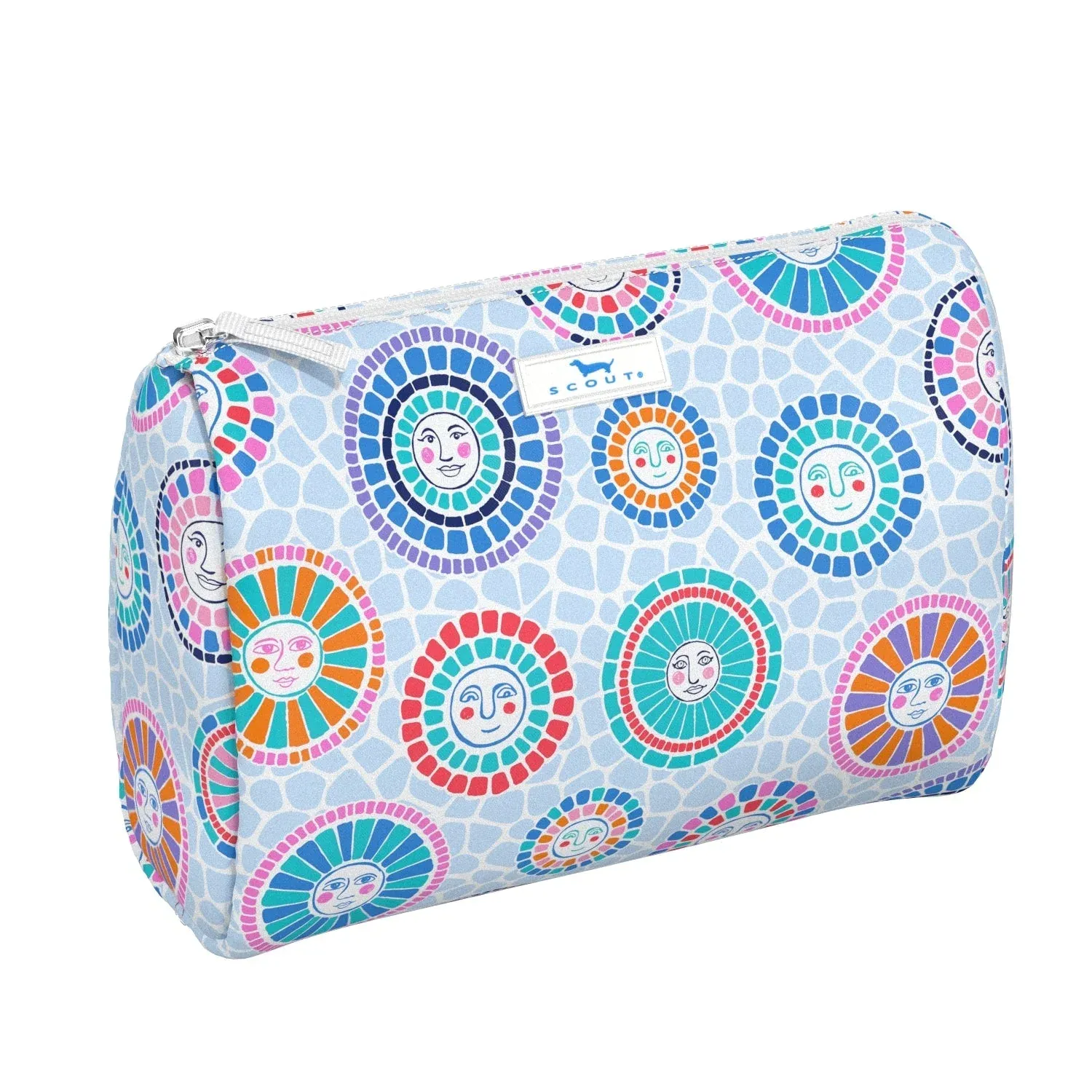 Packin' Heat Makeup Bag, Pattern: Sunny Side Up
