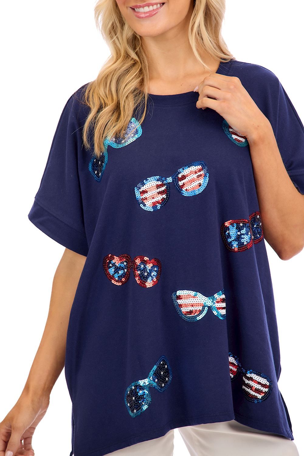 Americana Sparkle Top-O/S