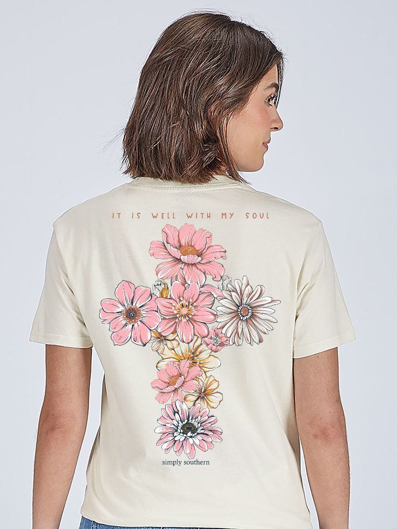 'It is well with my soul' Short Sleeve T-Shirt