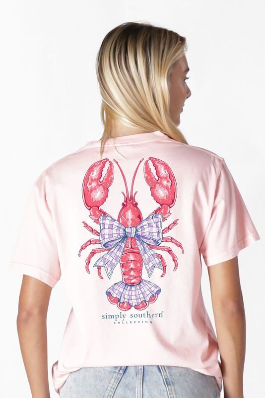 Lobster Bow Short Sleeve T-Shirt