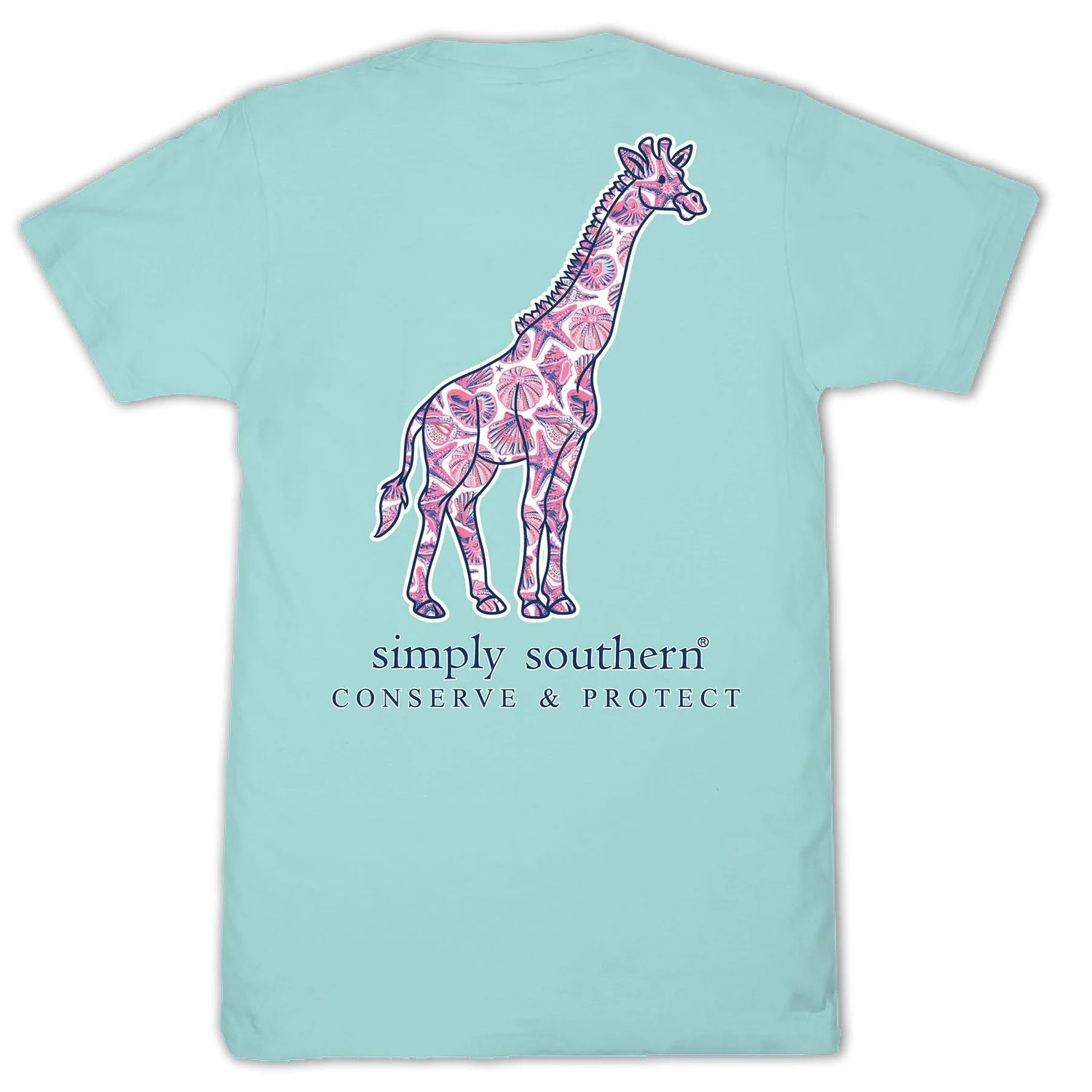 Youth -Animal Conservation Giraffe Short Sleeve T-Shirt