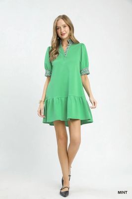 French Terry Baby-Doll Dress