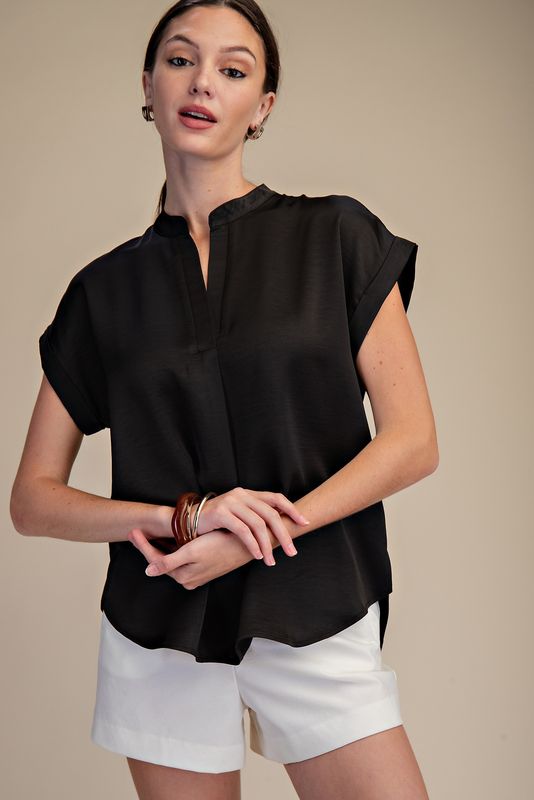 Short-sleeve Blouse