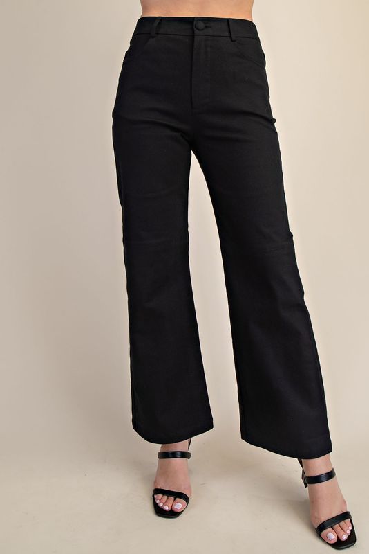 Stretch Straight Leg Pants