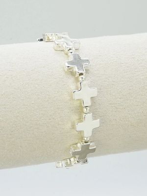 Cross Stretch Bracelet