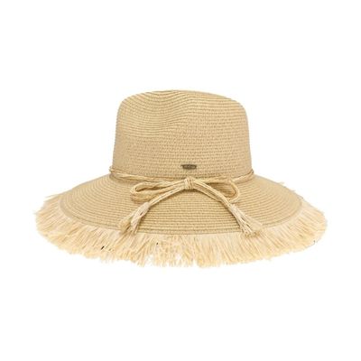 Gloria Fringe Panama Hat