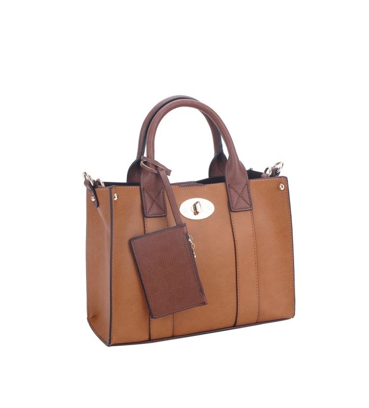 3-in-1 Boxy Crossbody Bag &amp; Satchel