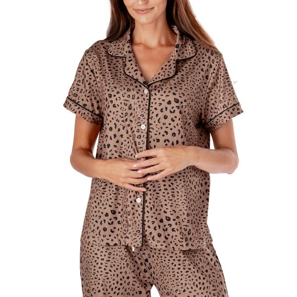 Breezy Does It Pajama Top, Pattern: Seeing Spots, Size: S/M