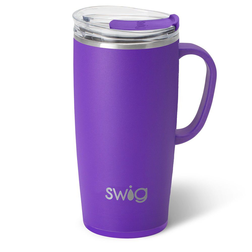 Travel Mug 22 oz., Color: Purple