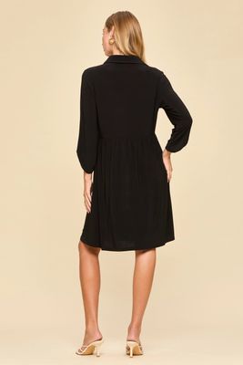 Collared Shirt Dress
