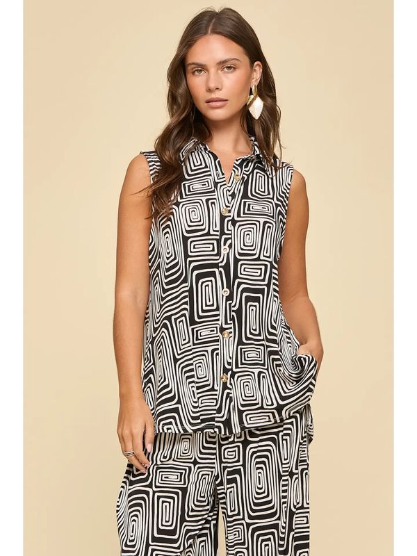 2-Piece Tank + Relaxed Pants Resort Wear Set