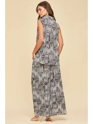 2-Piece Tank + Relaxed Pants Resort Wear Set