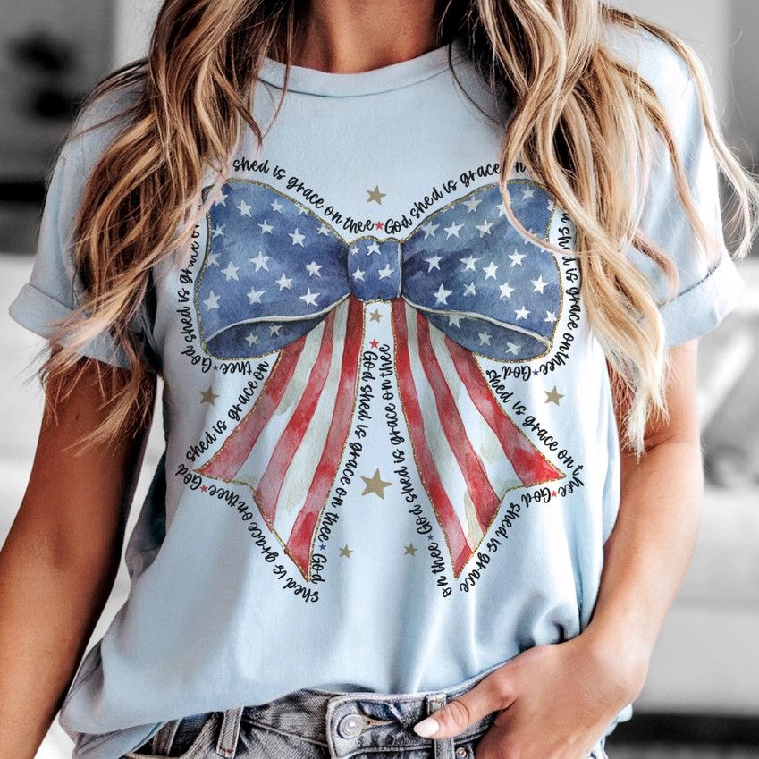 God Shed His Grace Graphic Tee