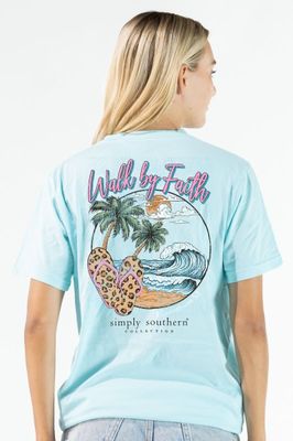 'Walk by Faith' Short Sleeve T-Shirt