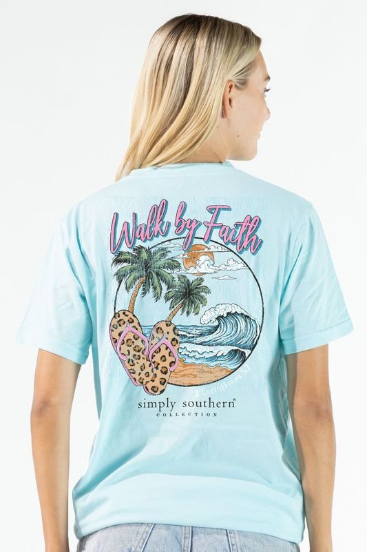 'Walk by Faith' Short Sleeve T-Shirt