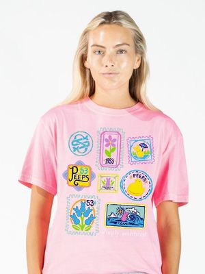 Peeps &amp; Stickers Short Sleeve T-shirt