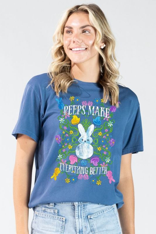 'Peeps Make Everything Better' Short Sleeve T-Shirt
