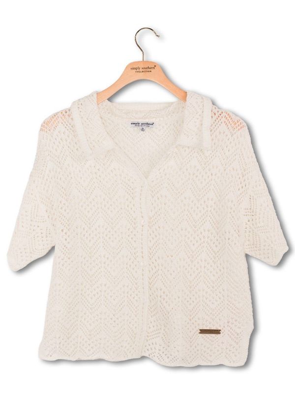 Open Knit Top