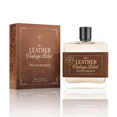 No. 1 Leather Vintage Label Private Reserve Cologne