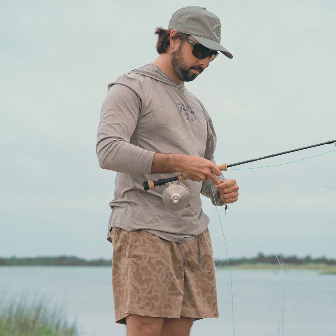 Billfish Lined Performance Short-Camo