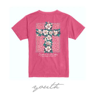 Magnolia Cross Short Sleeve T-Shirt - Youth