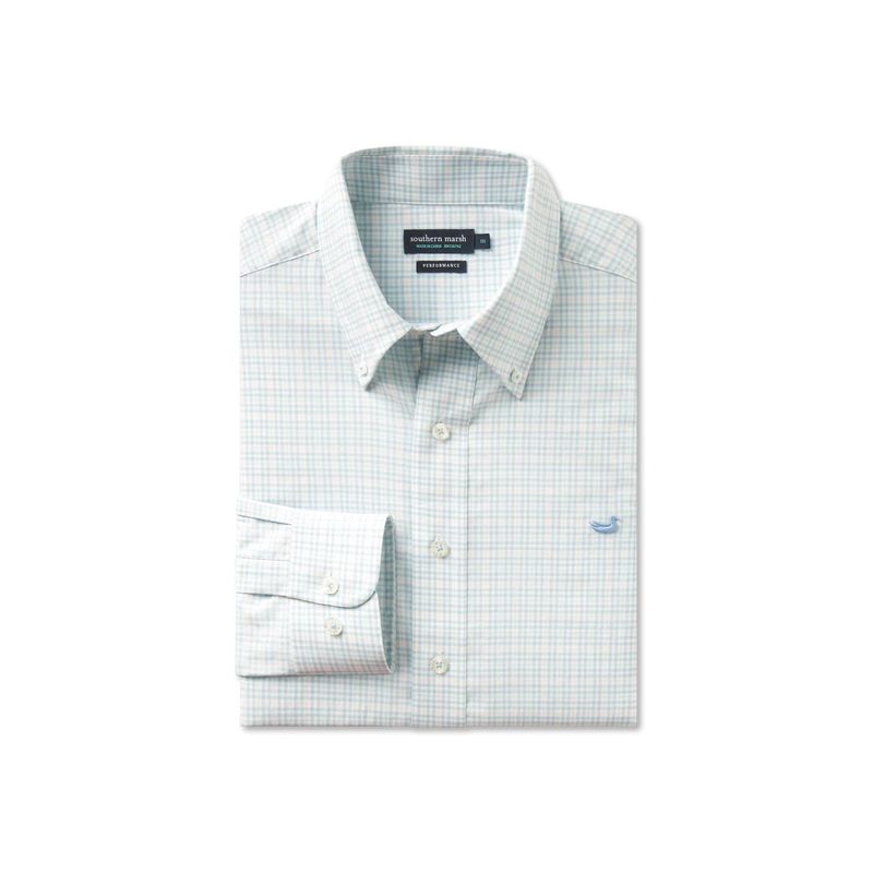 Dyer Performance Gingham Dress Shirt