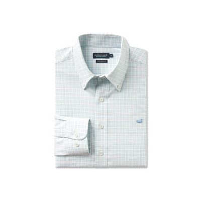 Dyer Performance Gingham Dress Shirt