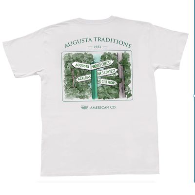 Augusta Traditions Short Sleeve Pocket Tee