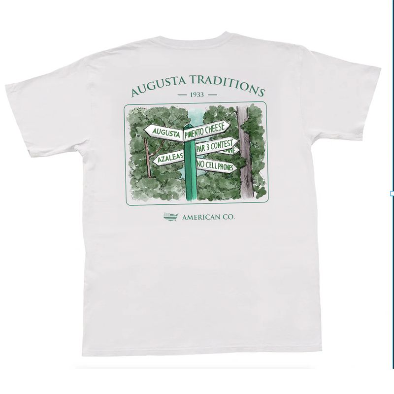 Augusta Traditions Short Sleeve Pocket Tee