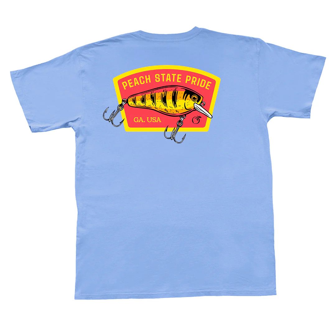 Fishing Lure Short Sleeve Pocket Tee