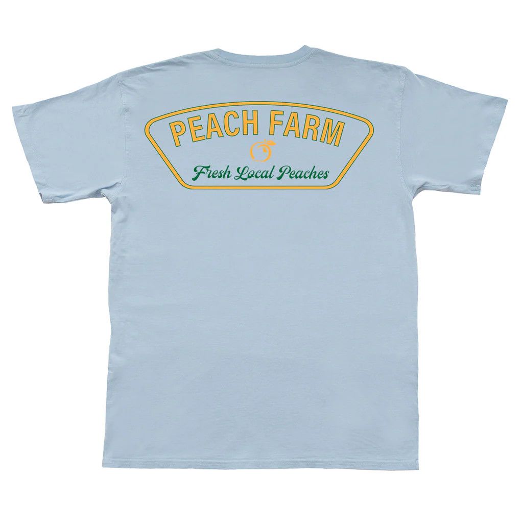 Peach Farm Short Sleeve Pocket Tee
