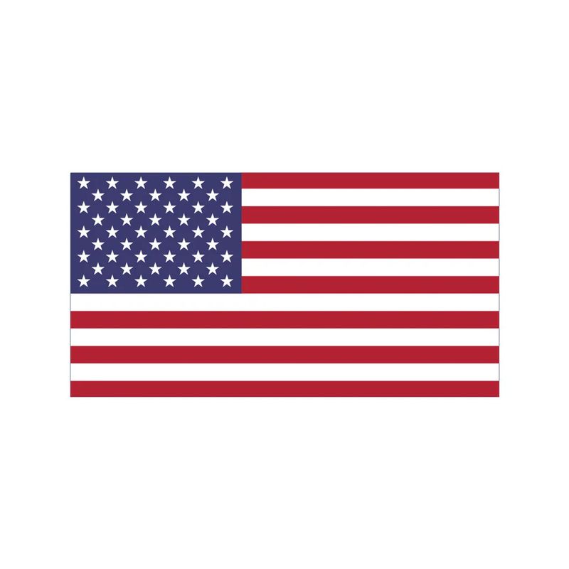 American Co. American Flag Decal