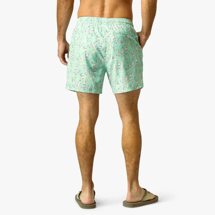 Printed Strike Swim Shorts