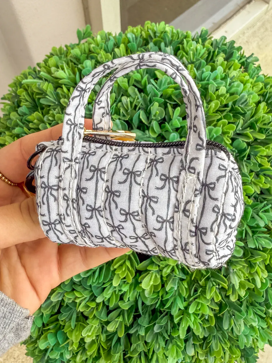 Mini Duffle Keychain