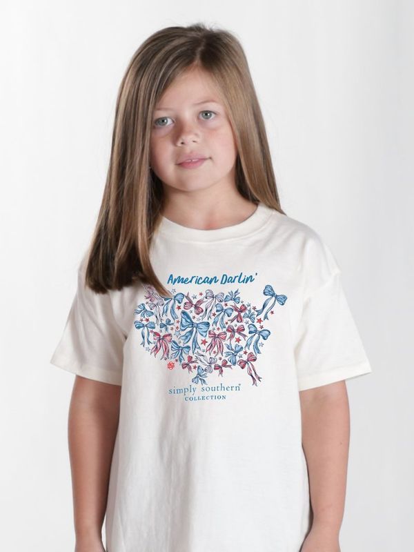 Youth  'American Darlin'' Short Sleeve Tee