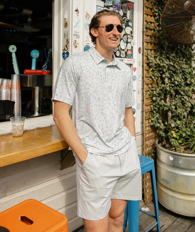 Hunters Hideaway Printed Polo