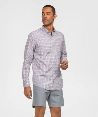 Roselake Plaid Long Sleeve Dress Shirt