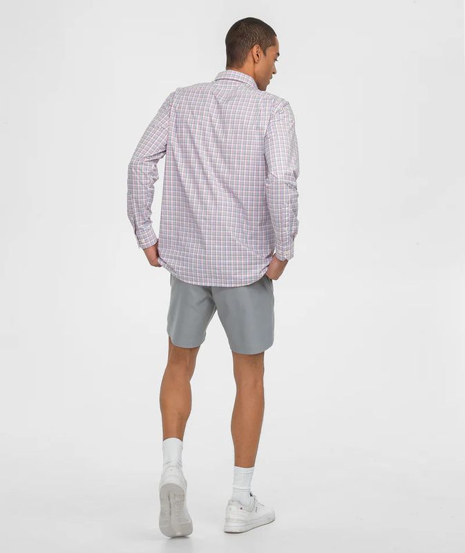 Roselake Plaid Long Sleeve Dress Shirt