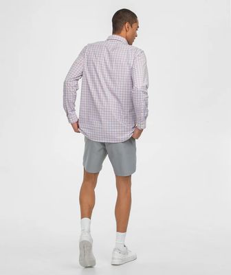 Roselake Plaid Long Sleeve Dress Shirt