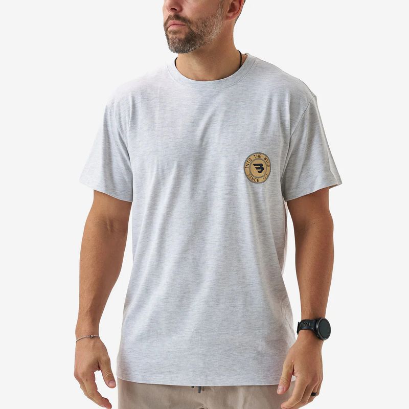 Into The Wild Short Sleeve Tee - Ash Grey