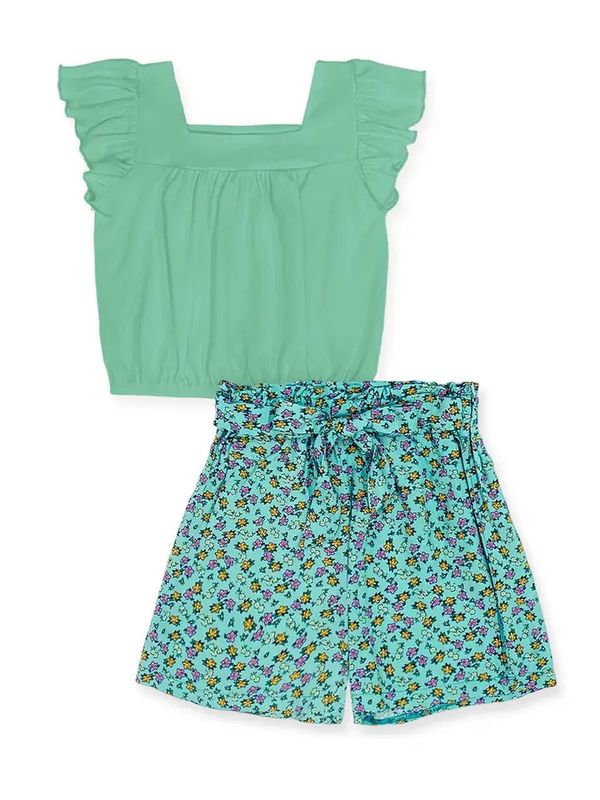 Floral Short Set