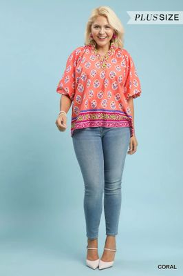 Boho Print Top