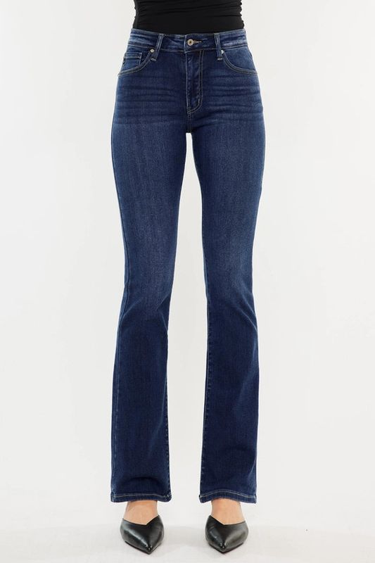High Rise Bootcut Jeans
