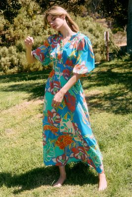 Floral Printed Midi Dress