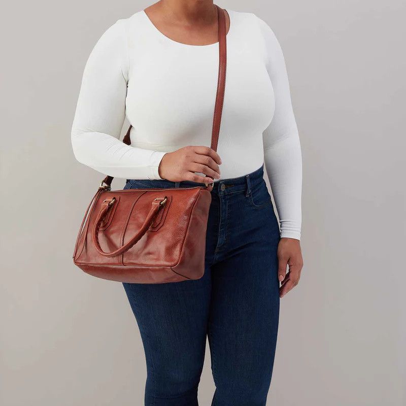 Expedition Satchel Buffed Leather