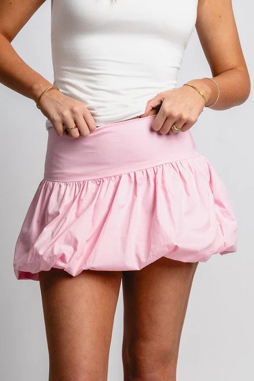 Bubble Hem Skirt